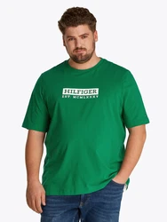 Tommy Hilfiger Big & Tall T-Shirt grün/weiß