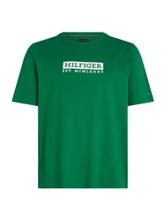 Tommy Hilfiger Big & Tall T-Shirt grün/weiß