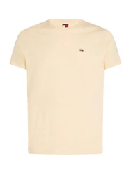 Tommy Jeans T-Shirt pastellgelb