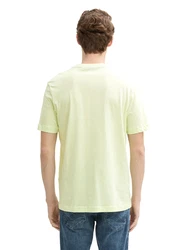 TOM TAILOR T-Shirt hellgrn/dunkelgrn/wei