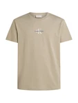 Calvin Klein Jeans T-Shirt beige/stone/dunkelgrau