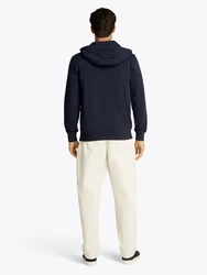 TOMMY HILFIGER Sweatjacke marineblau/rot/weiß