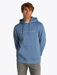 Tommy Jeans Sweatshirt/Sweatjacke hellblau/weiß