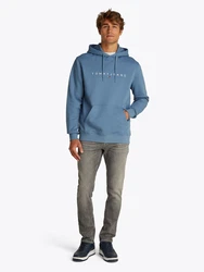 Tommy Jeans Sweatshirt/Sweatjacke hellblau/weiß