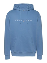 Tommy Jeans Sweatshirt/Sweatjacke hellblau/weiß