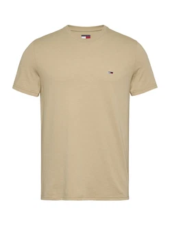 Tommy Jeans T-Shirt 'JASPE' beigemeliert