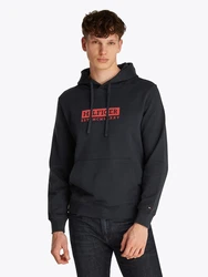 TOMMY HILFIGER Sweatshirt nachtblau/rot