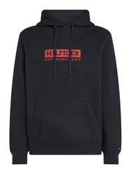 TOMMY HILFIGER Sweatshirt nachtblau/rot