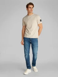 Calvin Klein Jeans T-Shirt graugrün