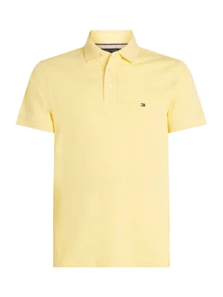 Tommy Hilfiger Poloshirt Core 1985 1985 SLIM POLO hellgelb Tommy Hilfiger Poloshirt Core 1985 1985 SLIM POLO hellgelb