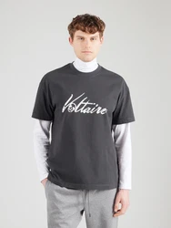 Zadig & Voltaire T-Shirt TEDDY graphit/weiß