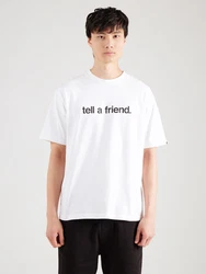 VANS T-Shirt 'Tell A Friend' schwarz/weiß
