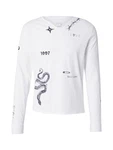 Zadig & Voltaire Shirt 'MONASTIR' schwarz/weiß