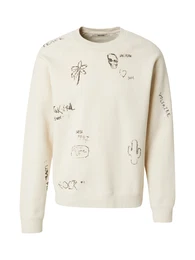 Sweatshirt creme / schoko