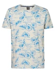 Petrol Industries T-Shirt Crestview kitt/azur
