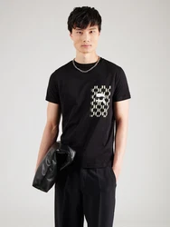 Karl Lagerfeld T-Shirt elfenbein/hellbeige/schwarz/weiß
