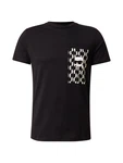 Karl Lagerfeld T-Shirt elfenbein/hellbeige/schwarz/weiß