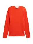 TOM TAILOR Pullover dunkelorange