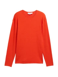 Pullover dunkelorange