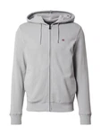 Napapijri Sweatjacke 'BALIS' grau/rot/schwarz/weiß