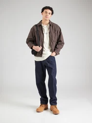 Carhartt WIP T-Shirt 'Rivet Script' ecru/grau
