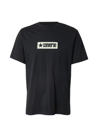 T-Shirt hellgelb / schwarz