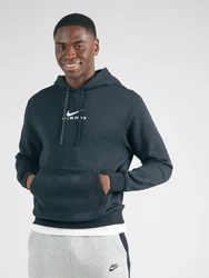 Nike Sportswear Sweatshirt 'CLUB' schwarz/weiß