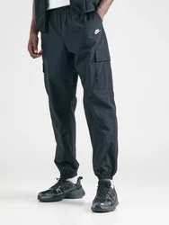 Nike Sportswear Hose 'CLUB' schwarz/offwhite