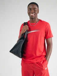 Nike Sportswear T-Shirt SWSH rot/burgunder/offwhite