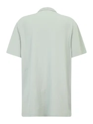 Jack & Jones Plus Poloshirt JCOFUSION pastellgrün/schwarz