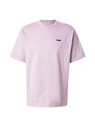 T-Shirt lavendel / schwarz