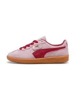 PUMA Sneaker 'Palermo' gold / rosa / rot