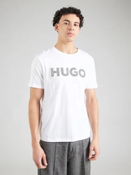 HUGO T-Shirt 'Dulivio' opal/grau/weiß