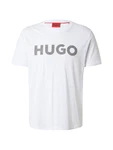 HUGO T-Shirt 'Dulivio' opal/grau/weiß