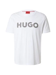 HUGO T-Shirt 'Dulivio' opal/grau/weiß