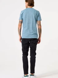 GARCIA T-Shirt blaumeliert