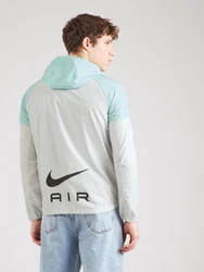 Nike Sportswear Jacke 'AIR' türkis/hellgrau/schwarz