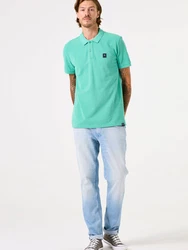 Garcia Poloshirt T-Shirt hellgrn