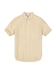 Garcia Hemd Kurzarm beige