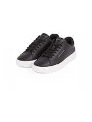 TOMMY HILFIGER Sneaker 'Court Ess' schwarz/weiß