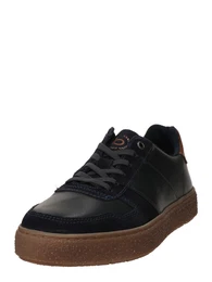 Schnrschuh marine / karamell