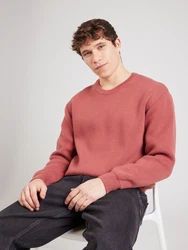 WEEKDAY Pullover Emilio rot