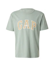 GAP T-Shirt honig/hellgrn/weiß