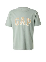 T-Shirt honig / hellgrn / wei