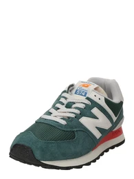 Sneaker '574' smaragd / wei