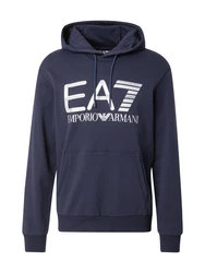 EA7 Emporio Armani Sweatshirt marine/weiß