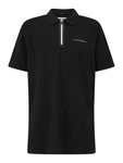 Jack & Jones Plus Poloshirt JCOFUSION grau/schwarz