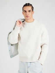 WEEKDAY Pullover Cypher elfenbein