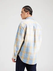 GAP Hemd hellblau/hellgelb/weiß