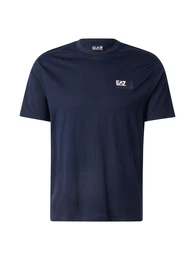 T-Shirt navy / grau / wei